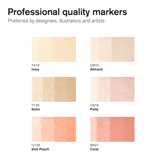Winsor & Newton® ProMarker™ Skin Tones 1 Marker Set